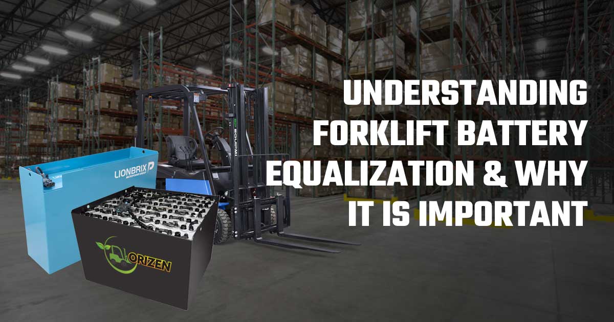 Orizen Battery Management Systems for Forklifts