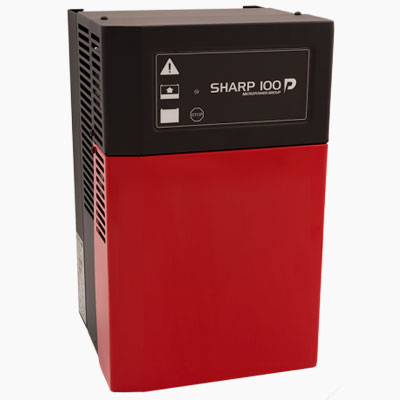 Micropower group sharp charger for electric forklift batteries